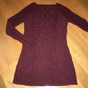 Hollister knit long sleeve dress